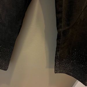 Soft Surroundings Capri Jeans with Rhinestones on each leg!